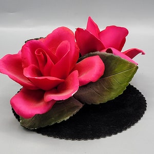 Napoleon capodimonte porcelain pink roses - Etsy 日本