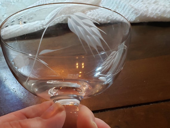 MCM Vintage Noritake Sasaki Wheat Stemware Crystal ~ You Choose