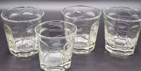 Anchor Hocking Courtney Clear Vintage Paneled Glasses Everyday