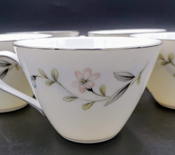 1950s Linda Harmony House China Set of 5 Tea Cups ~ Replacement