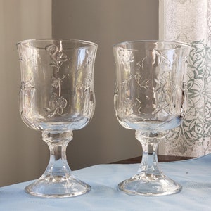 Anchor Hocking Courtney Clear Vintage Paneled Glasses Everyday