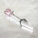 Glass heart butt plug unisex anal sex toys glass butt plug kitten play anal plug adult toy anal butt plug bdsm toy glass dildo toy abdl kink 