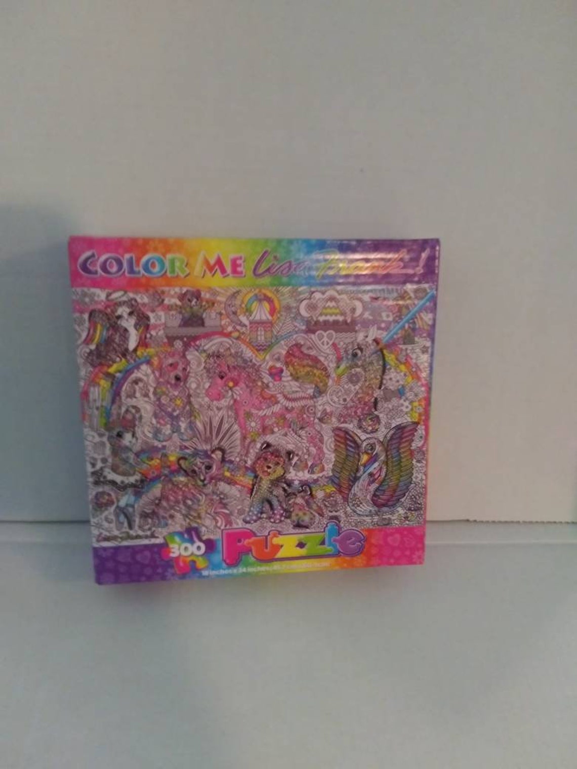 Lisa Frank jigsaw puzzle color me calm 300 pieces new Etsy