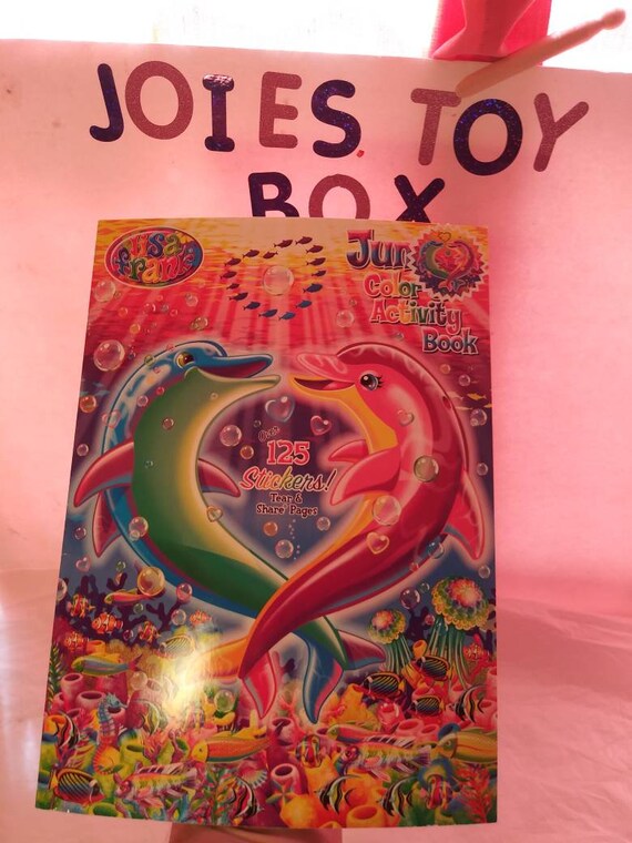 With Over 125 Stickers Lisa Frank Coloring /& Activity Book