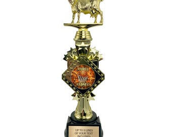 March Madness Goat Trophy 2026 – Personalized Basketball Bracket Award