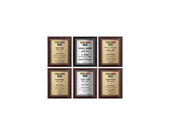 Personalized Logo Award Plaque – Retirement, Recognition, Appreciation