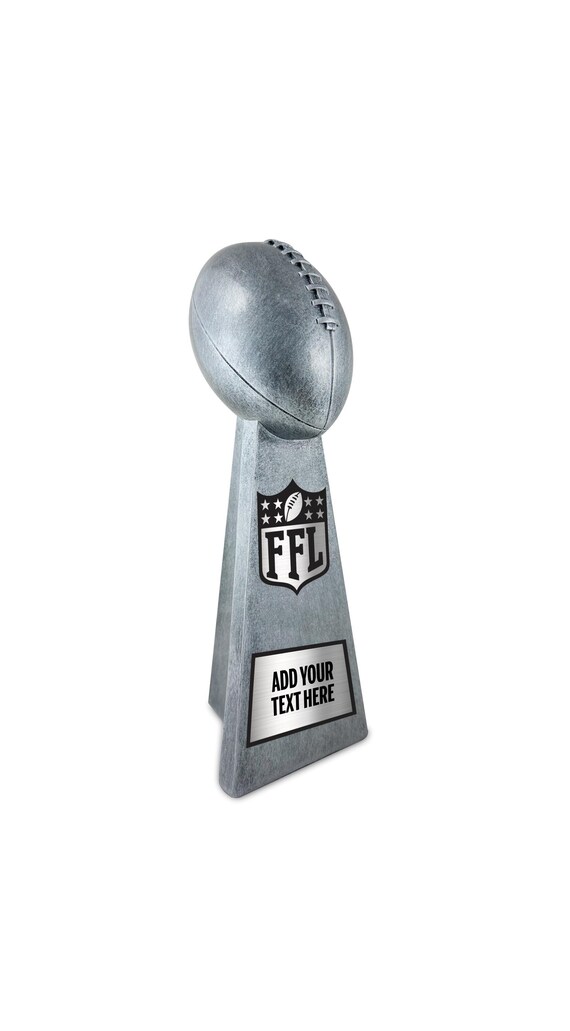 Fantasy Football Trophy - Personalized FFL League Award