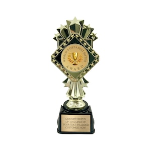 Best Sister Award - Trophy for World’s Greatest Sister - 9 Inches Tall with Custom Engraved Plate!