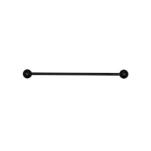 Thin-dustrial Bar Gunmetal (Industrial Earring, Industrial Bar, Industrial Barbell, Earring Barbell, Earring Bar, Earring Post)