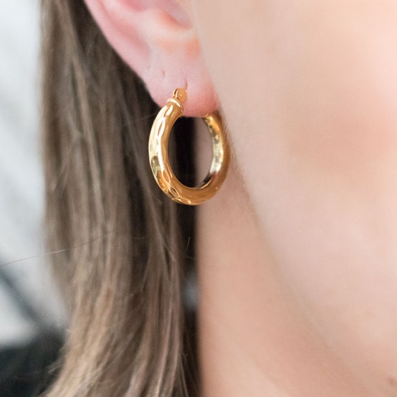 Dot Earrings in 18k Gold Vermeil