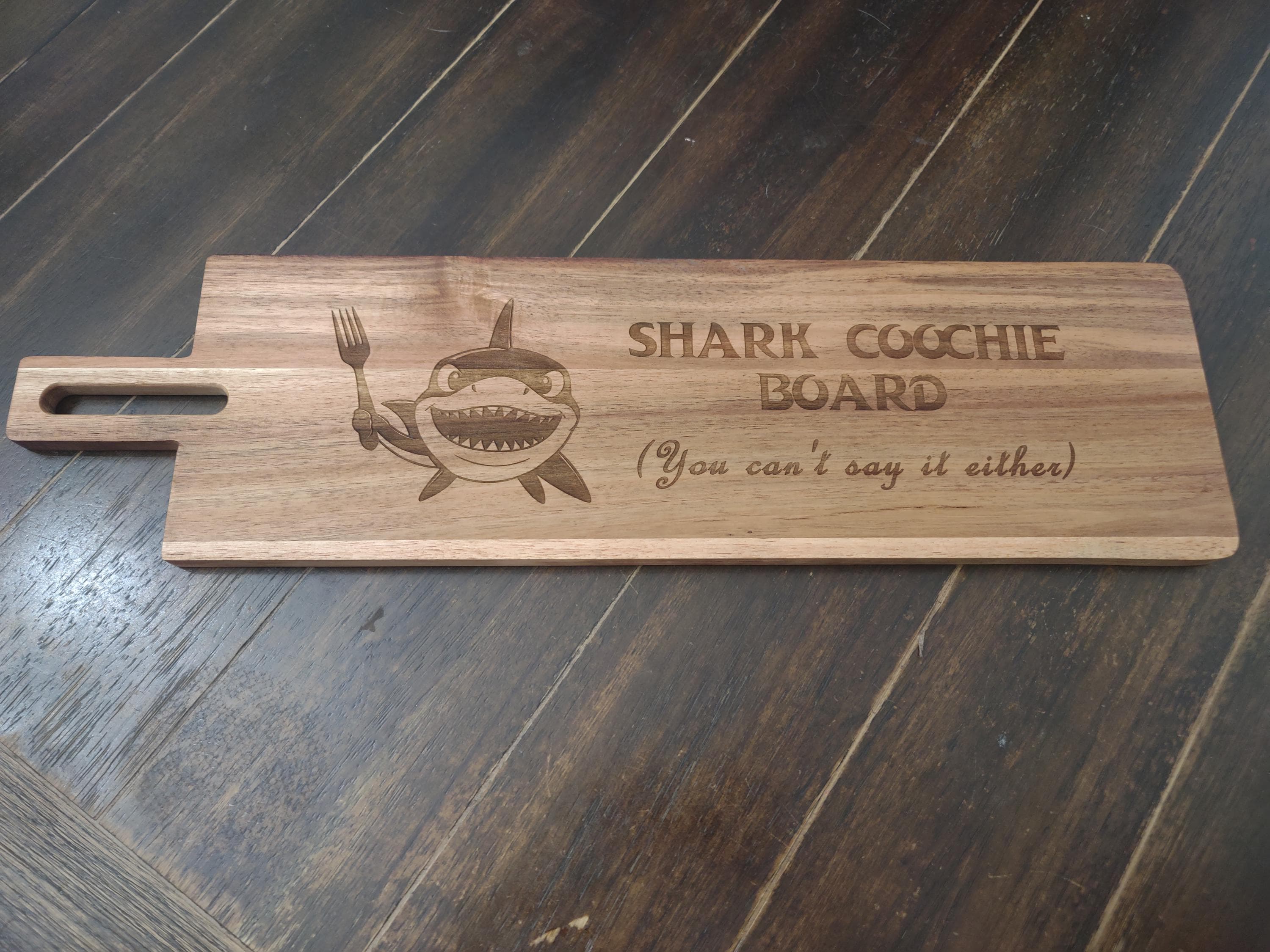 Custom Laser Engraved Acacia Wood Serving Board - Etsy
