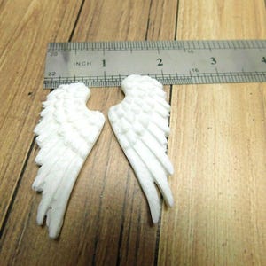 Mini Plastic Fairy Wings: Craft & Scrapbook Decor (6cm, 2pc)
