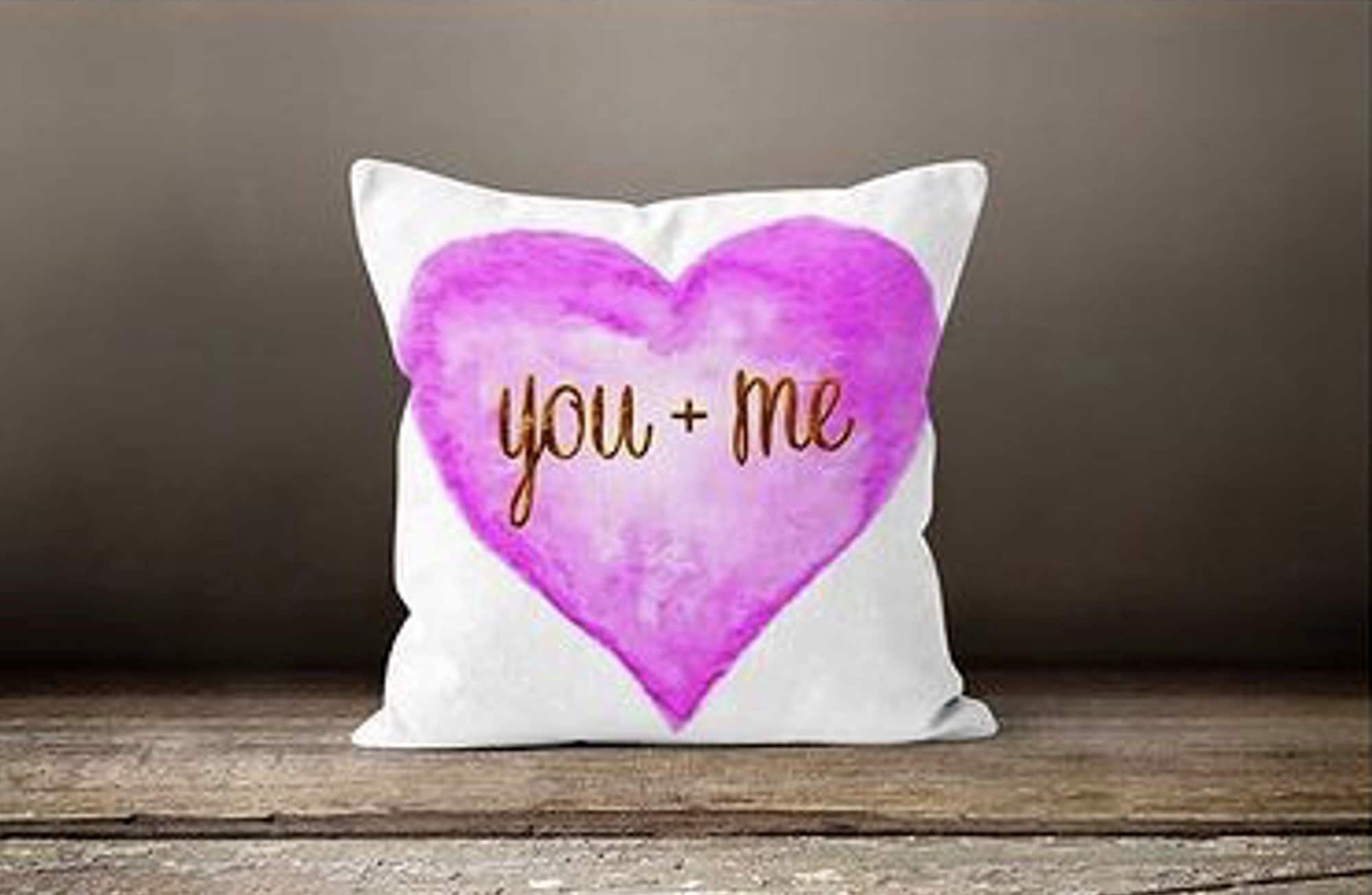 Federa Per Cuscino Lombare ULOVEYOURSELF | Scritta 'All You Need Is Love' | 30x50 Cm | Decorazione Divano Per San Valentino