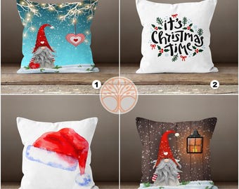 Federe Cuscino Letto Natale Federe Cuscini Natalizie Trapuntate 3D – 2 Pezzi 45x45 Cm, Motivo Caramelle, Rosso/bianco, Per Divano E Letto Cuscini Natale Motivo Caramelle Federe Decorative Bianco Rosso