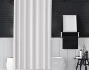 Tenda da doccia effetto marmo/Tenda da bagno idrorepellente e antimacchia/Tenda da doccia in tessuto per bagno con ganci/Tenda astratta impermeabile