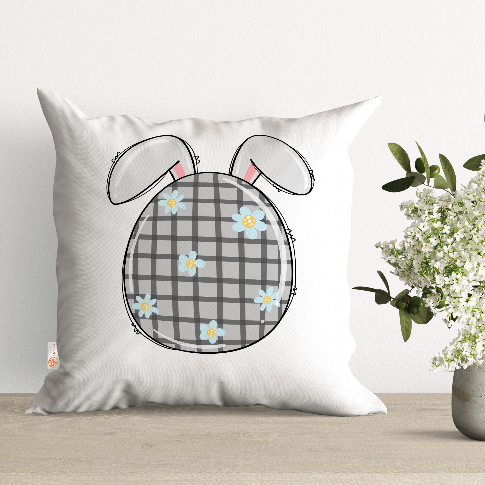 New Custom Easter Eggs Pillow Case Sofa Cushion Cover for Home