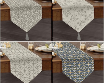 Dining Room Kitchen Rectangular Runner 16 X 72 Symmetrical Geometric Flower Intricate Thin Lines Monochrome Style Pattern Purpleblue and White Ambesonne Floral Table Runner Dining Room Kitchen Rectangular Runner 16 X 72 Symmetrical Geometric Flower Intricate Thin Lines Monochrome Style Pattern Purpleblue and White Ambesonne Floral Table Runner
