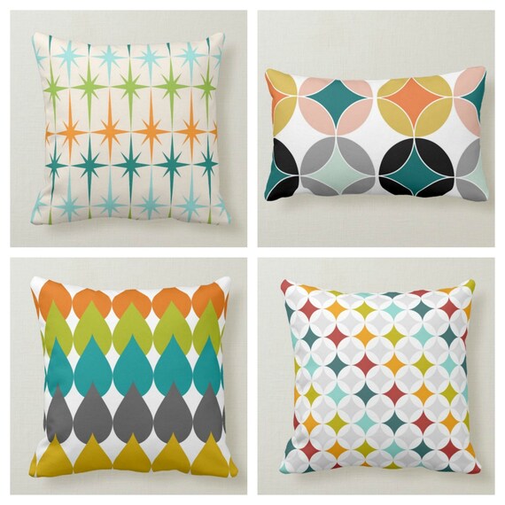 White square top pillow cases