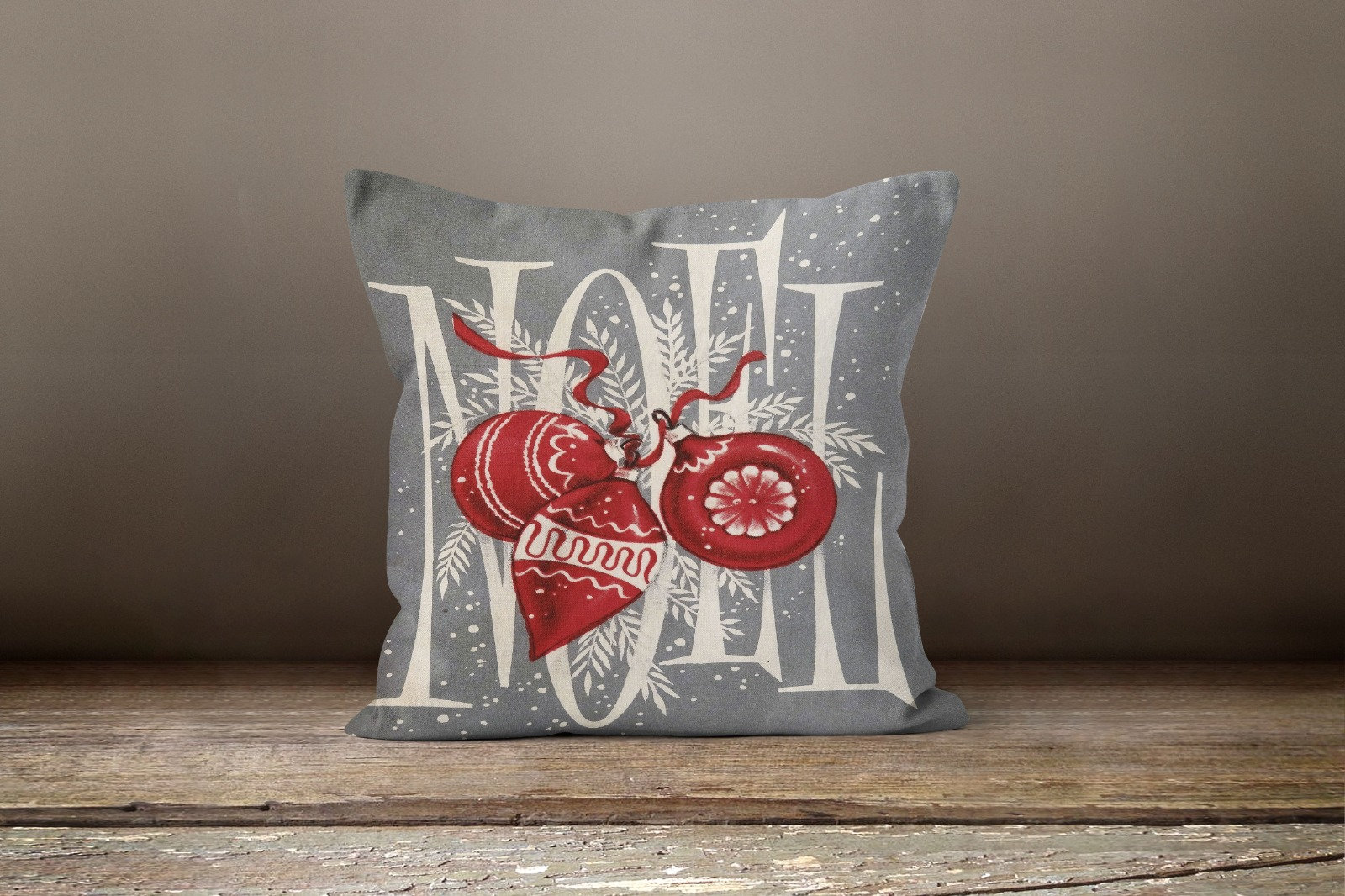 Mid Century Modern Christmas Pillow Gift, Wishing You A Blast Of Joy T –  Mid Century Modern Gal