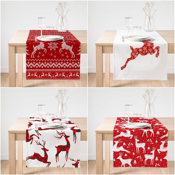 Winter Table Runner Etsy