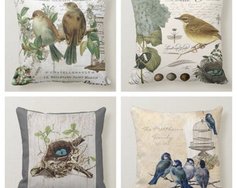 Couch Blue 2 Pack Patio Home Fall Holiday Christmas Decor Birds on Tree Decorative Throw Pillow Covers 18X18 Birds Pillows Oil Painting Cushion Cover for Sofa Couch Blue 2 Pack Patio Home Fall Holiday Christmas Decor Birds on Tree Decorative Throw Pillow Covers 18X18 Birds Pillows Oil Painting Cushion Cover for Sofa