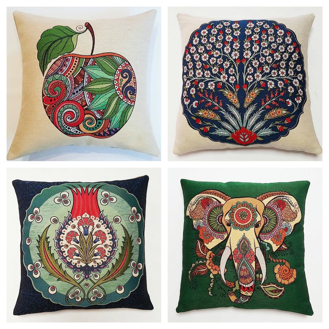 Tapestry Pillow CoverDecorative Tapestry Pillow Etsy