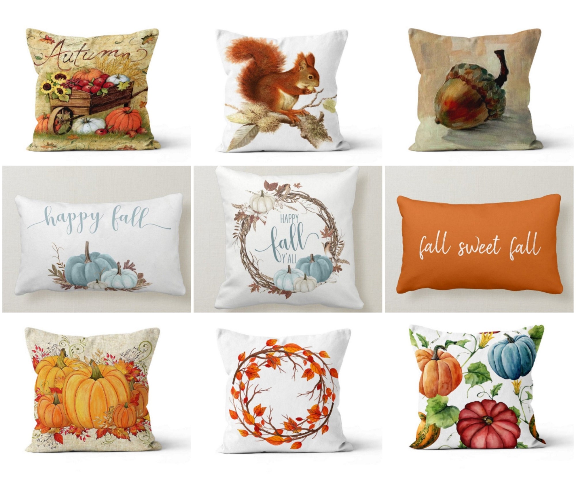 fall sweet fall pillow