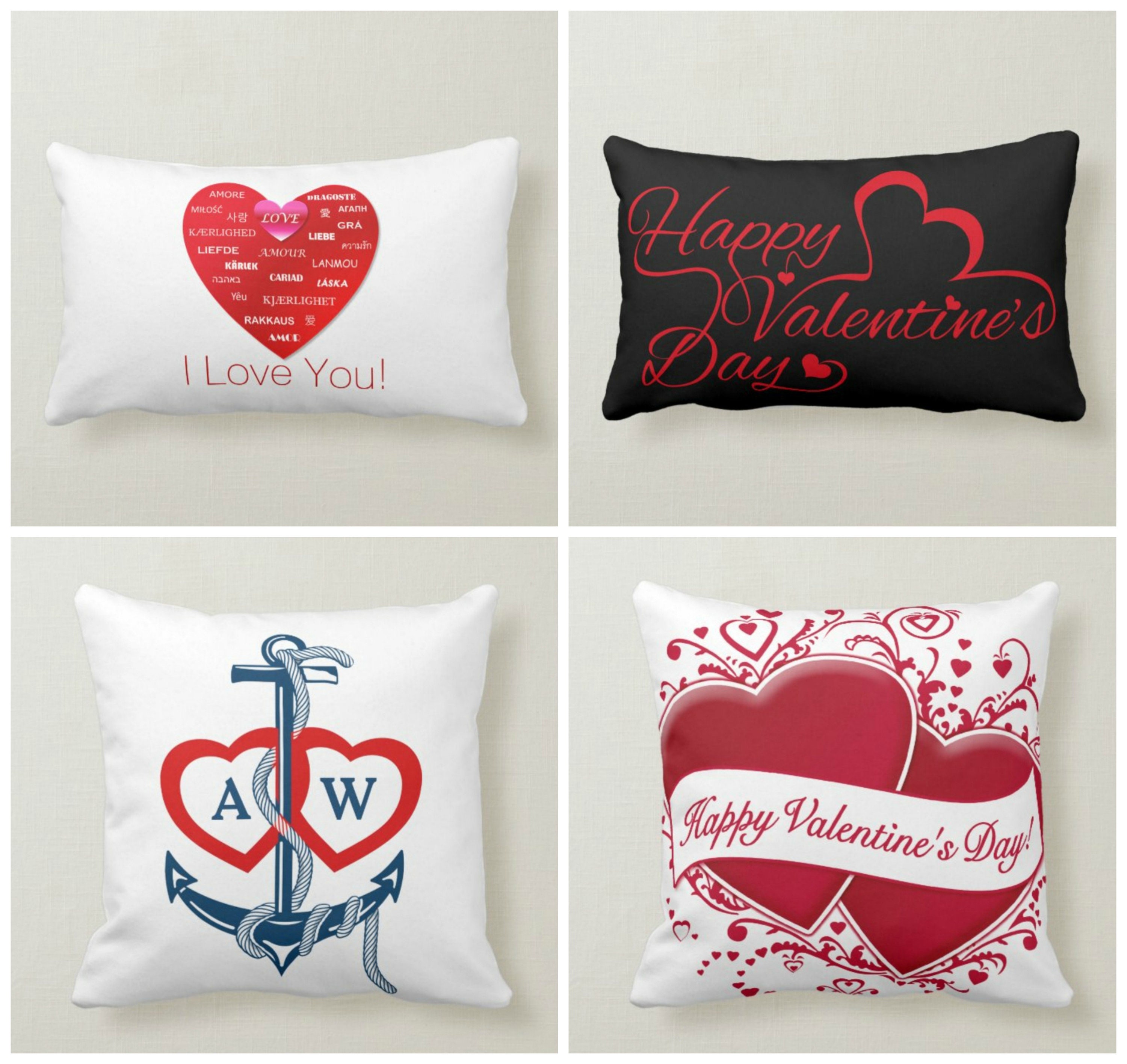 Valentines Candy Mini Pillow Set | 8x8 Pillow Covers | Valentine card  motifs | Throw Pillow | Love is Love | I Love You | I Love You Gifts