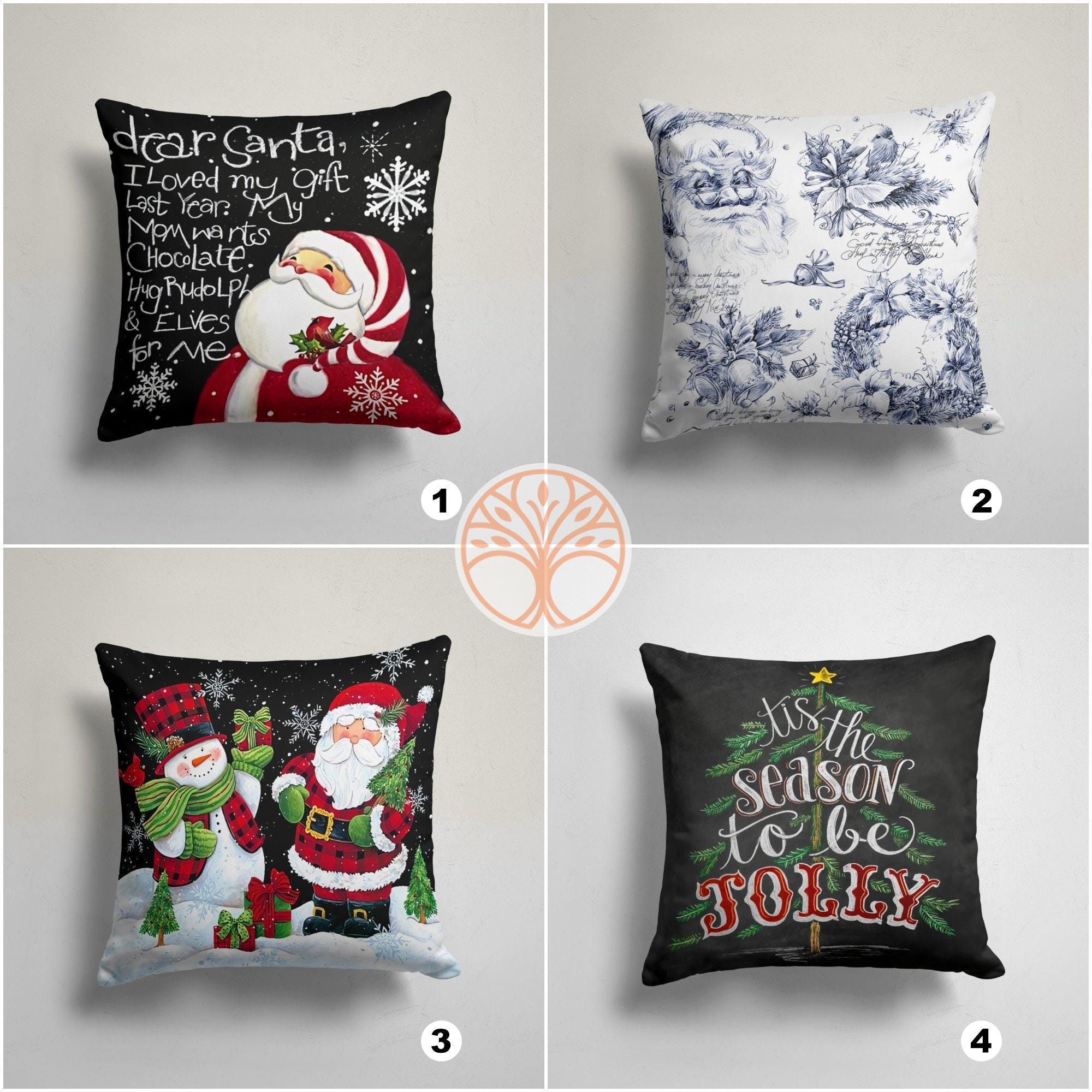 Copricuscino natale a cuscini per la decorazione della casa | Acquisti Online su