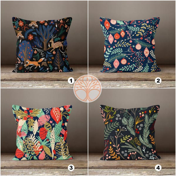 Weihnachtskissenbezug|Weihnachtsdeko|Weihnachtsdeko|Winter Trend Kissenbezug|Dekokissen|Dekokissen|Dekoratives Winterkissen