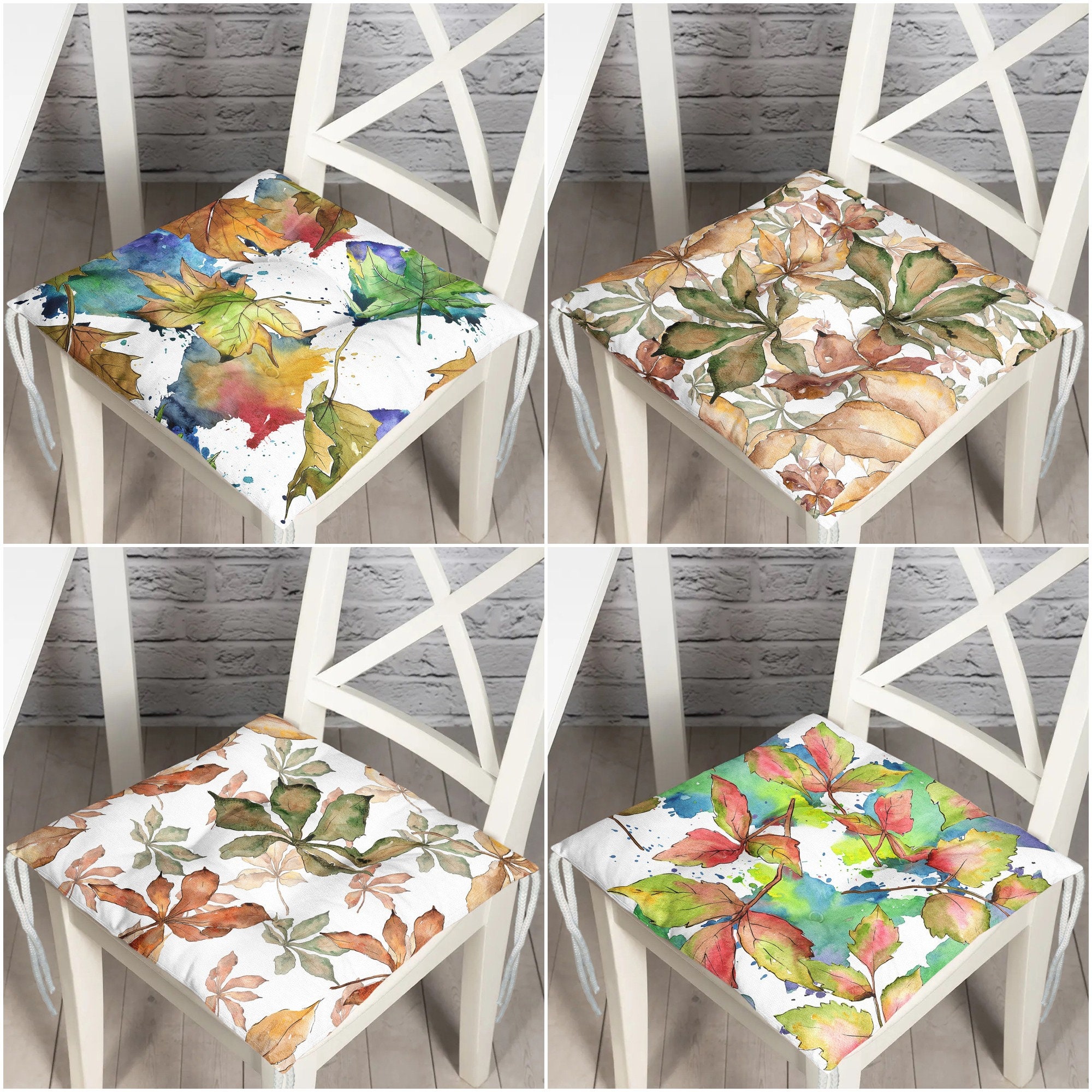 EREHome Wedding Vintage Romantic Roses Seat Pad Chair Pads Seat Cushion