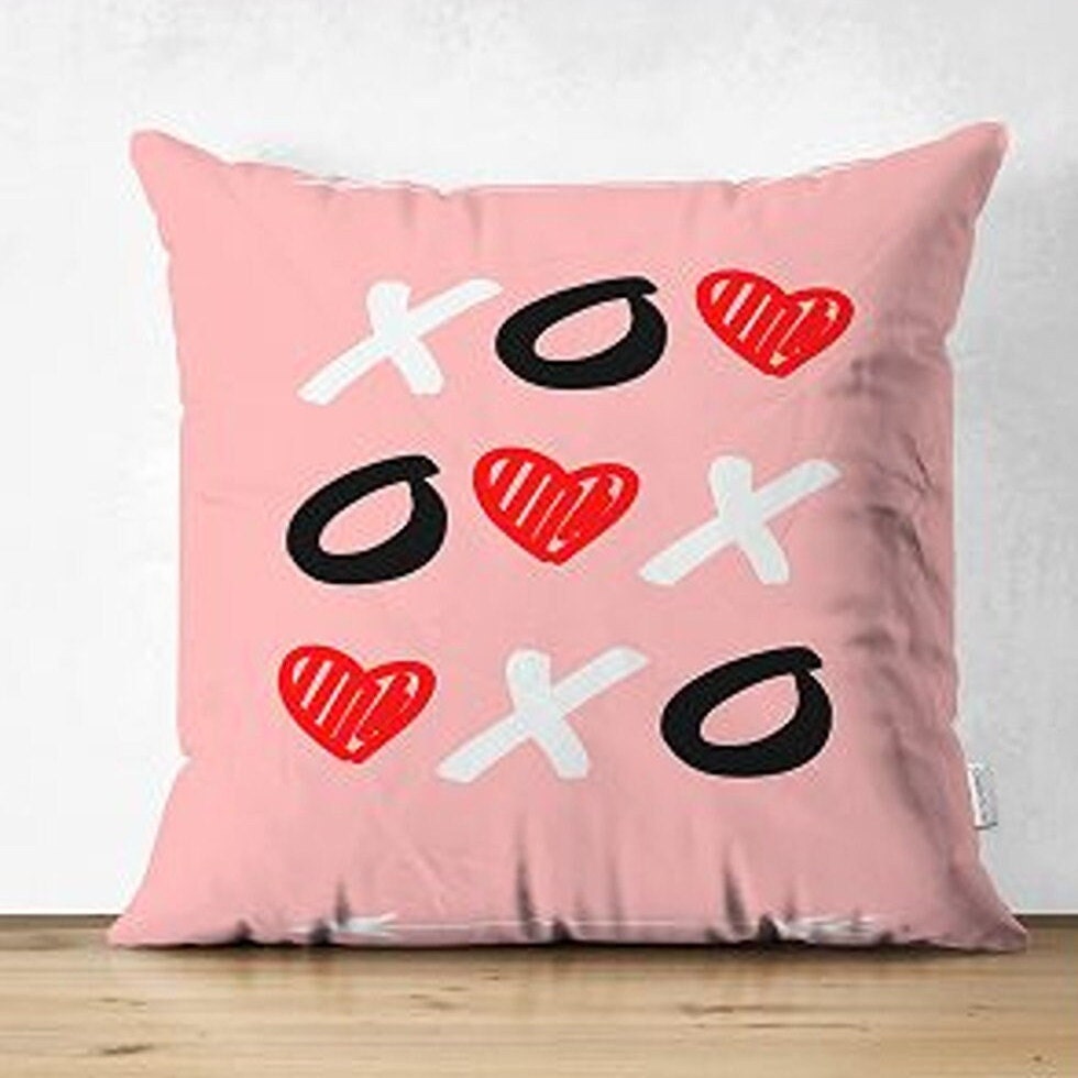 XOXO Y'all Throw Pillow Cover Cushion Case for Sofa Couch Valentines D –  sparklingselections