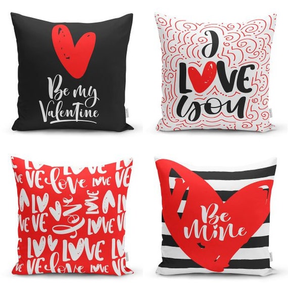14 February gift Throw Pillow Decorative Pillow Cover Pillow Covers Valentine's Day Pillow Cover