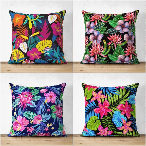 Tropical Pillow Case Etsy