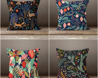 winter throw pillow covers