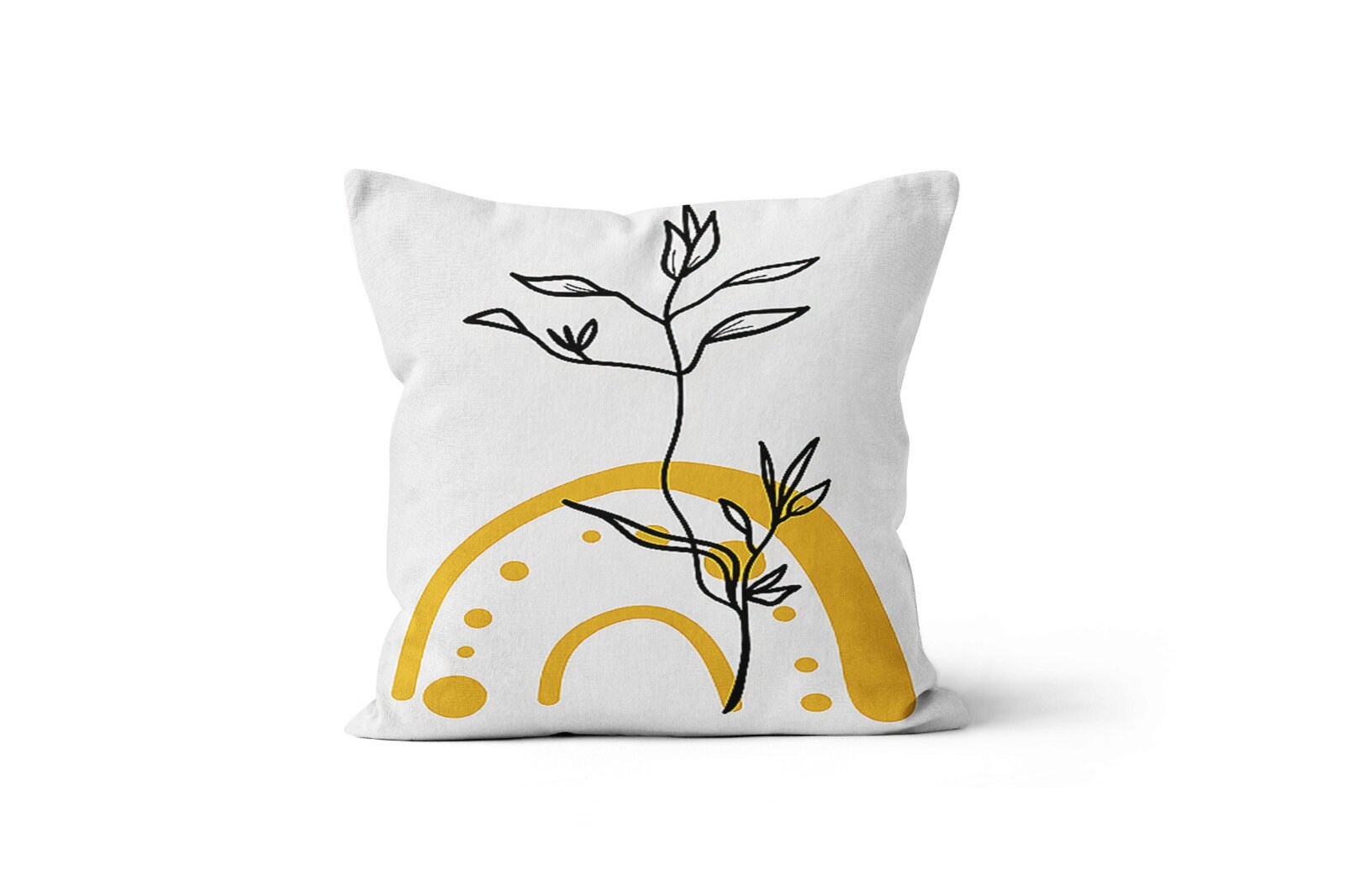 Cubierta de almohada abstracta / fundas de cojín de hojas de | Etsy