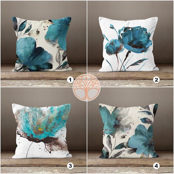 Turquoise throw pillow covers hotsell