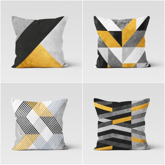 Etsy geometric cushions discount