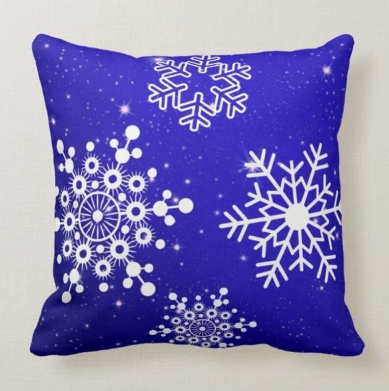 Winter Pillow Coverswinter Tree Throw Pillowdecorative Etsy