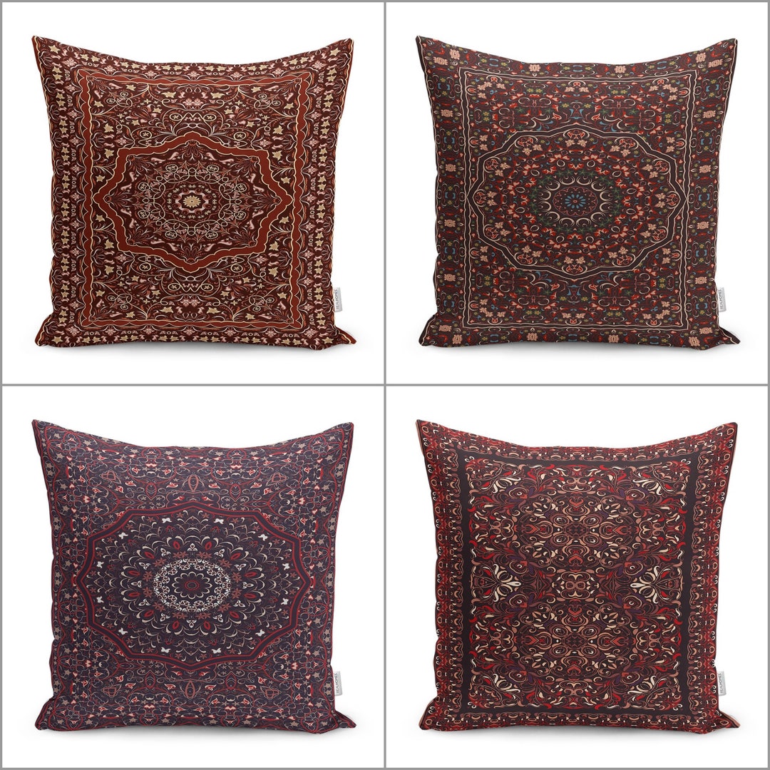 Vintage Style Pillow Coverkilim Pattern Cushion Casehousewarming Worn