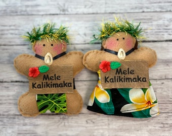 Hawaiian Sweethearts Mele Yellow/Black (Male or Female)