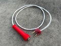 Push Button with Cable and Banana Plug most often used as a Swim Backup Button or Pickle