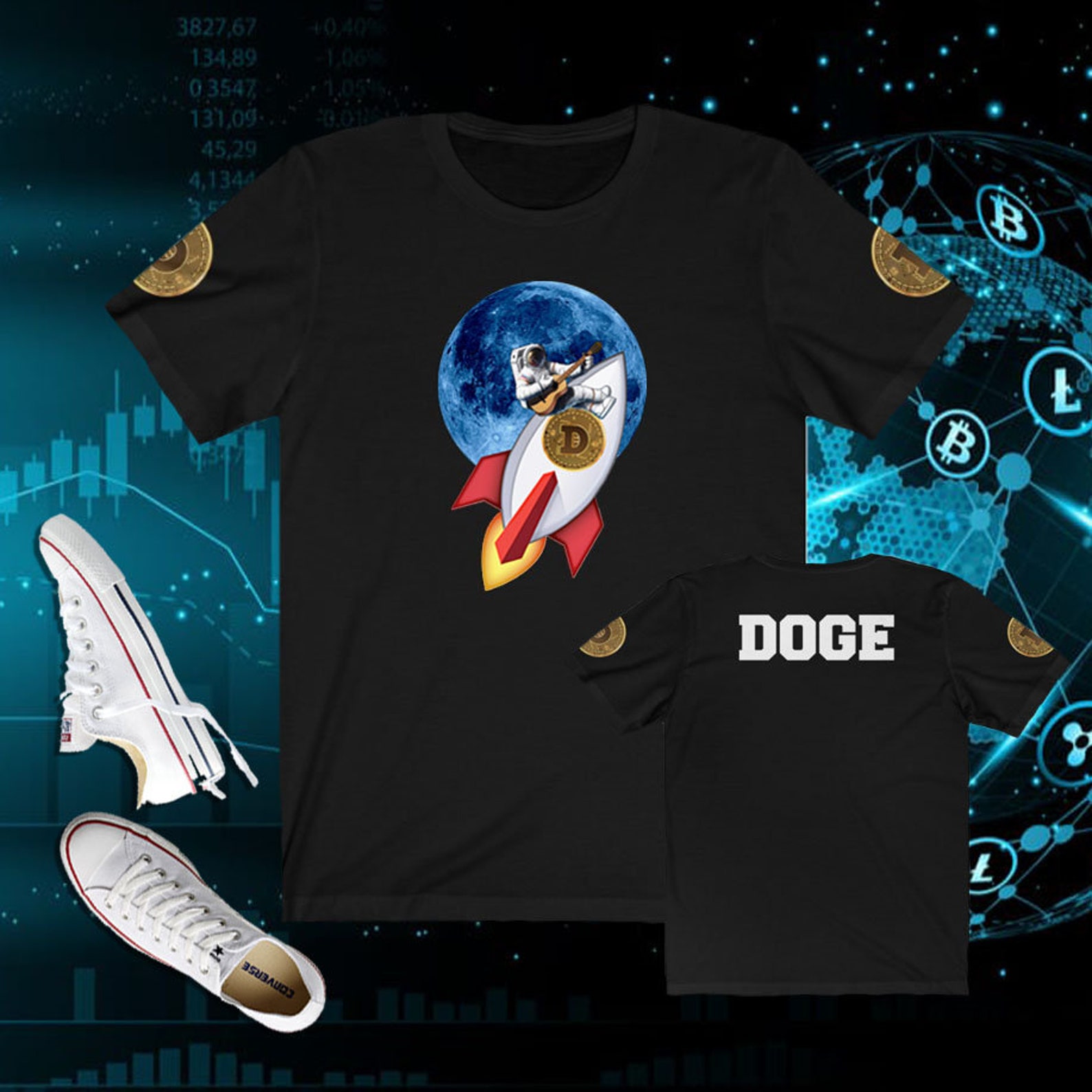 Dodgecoin Shirt Dodge coin Crypto Tee Shirt Crypto Etsy