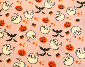 NEW - Flying Ghosts (bullet), Dog Bandana, Fall, Halloween, Pet Bandana, spooky, ghosts, pumpkins, bats