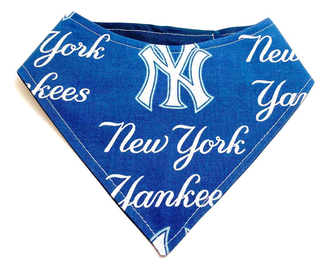 New York Yankees Dog Bandana Yankees Dog Bandana Dog Etsy