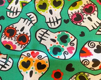 NEW - Dios Los Muertos skulls, Pet Bandanas, Halloween, Snap Bandana, Dog bandanas, cat bandana, Happy Halloween, day of the dead