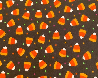 NEW - Candy Corn & polka dots, Pet Bandanas, Halloween, Snap Bandana, Dog bandanas, cat bandana, Happy Halloween, candies
