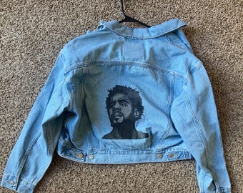 Chaqueta J.cole pintada a mano