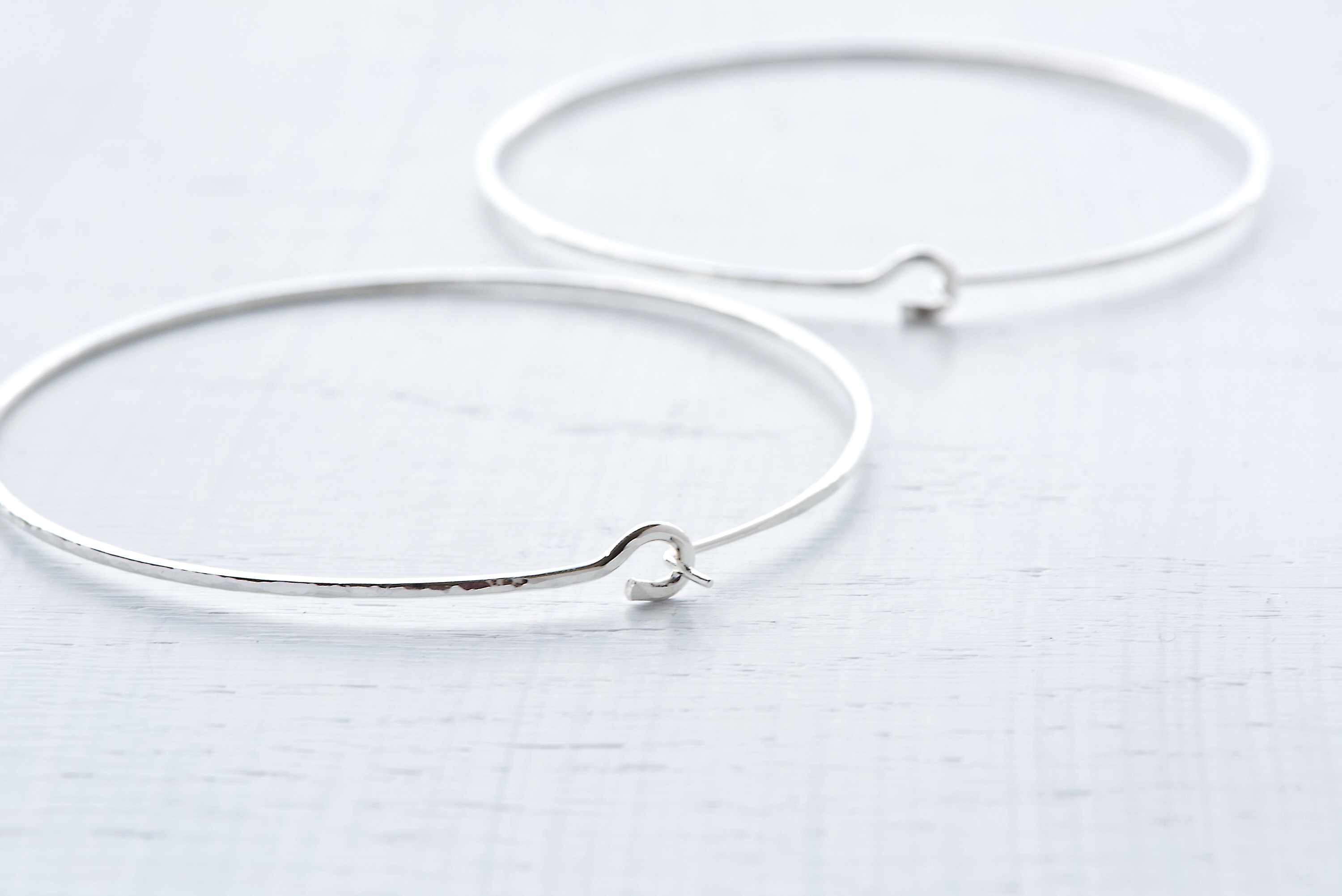 925 Sterling Silver Tarnish-Free Diamond-Cut 70mm X-Large Tube