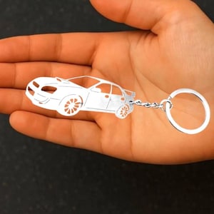 Inspirado en el Sport Turbo Coupé (2002-2005) | Llavero deportivo retro | Regalo de acero inoxidable para el conductor